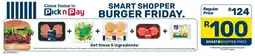 Pick n Pay Smart Shopper Burger Friday offer