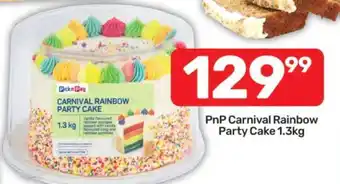 Pick n Pay PnP Carnival Rainbow Party Cake 1.3kg offer