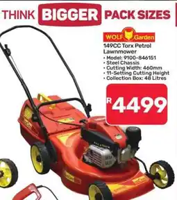 Pick n Pay Hypermarket 149CC Torx Petrol Lawnmower offer