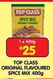 Shoprite TOP CLASS ORIGINAL FLAVOURED SPICE MIX 400g offer