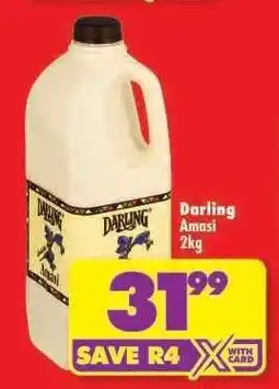 Shoprite Darling Amasi 2kg offer