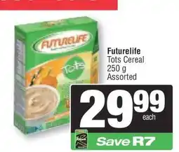 Spar Futurelife Tots Cereal offer