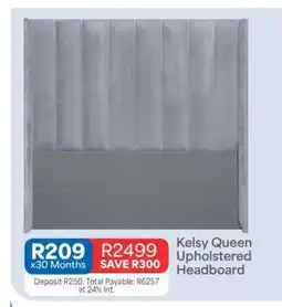 OK Furniture Kelsy Queen Upholstered Headboard offer