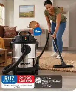 OK Furniture Hoover 20 Litre Vacuum Cleaner offer
