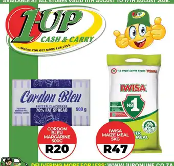 1UP Cordon Bleu Margarine offer