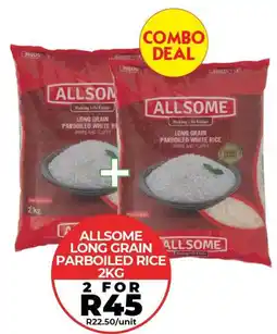 1UP Allsome long grain parboiled rice offer