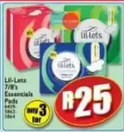 A5 Cash & Carry Lil-Lets 7/8's Essentials Pads offer
