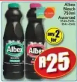 A5 Cash & Carry Albex Bleach Assorted offer