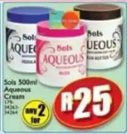 A5 Cash & Carry Sols Aqueous Cream offer