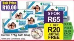 A5 Cash & Carry Germol 175g Bath Soap offer