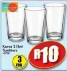 A5 Cash & Carry Korea 2/15ml Tumblers offer
