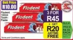 A5 Cash & Carry Flodent ToothPaste offer