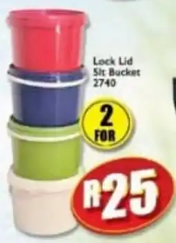 A5 Cash & Carry Lock Lid 5lt Bucket offer