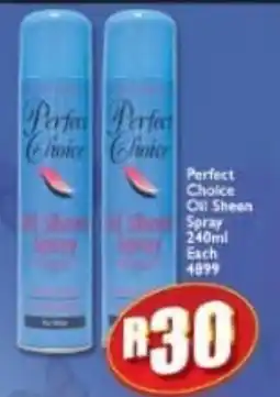 A5 Cash & Carry Perfect Choice Oil Sheen Spray offer