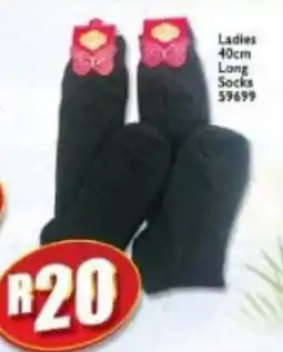 A5 Cash & Carry Ladies Long Socks offer