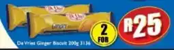 A5 Cash & Carry De Vries Ginger Biscuit offer