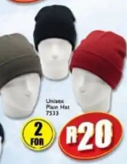 A5 Cash & Carry Unisex Plain Hat offer