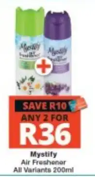 Checkers Mystify Air Freshener offer