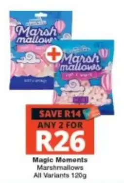 Checkers Magic Moments Marshmallows offer