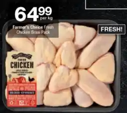 Checkers Farmer's Choice Fresh Chicken Braai Pack offer