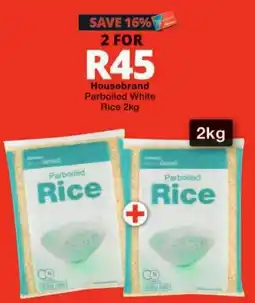 Checkers Housebrand Parboiled White Rice offer
