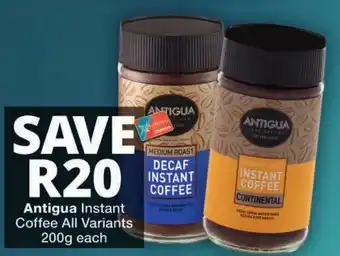 Antigua Instant Coffee All Variants