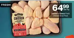 Checkers Farmer's Choice Fresh Chicken Braai Pack offer