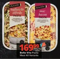 Checkers Bella Vita Pasta Meal All Variants offer