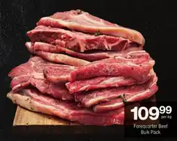 Checkers Forequarter Beef Bulk Pack offer