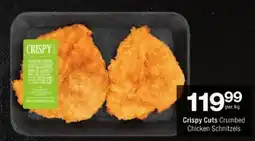 Checkers Crispy Cuts Crumbed Chicken Schnitzels offer