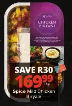 Checkers Spice Mild Chicken Biryani offer