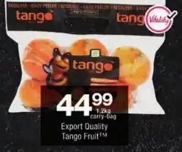 Checkers Tango Fruit offer