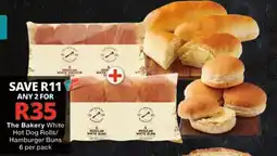 Checkers The Bakery White Hot Dog Rolls/ Hamburger Buns offer