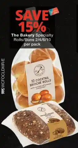 Checkers The Bakery Specialty Rolls/Buns offer