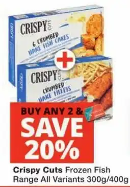 Checkers Crispy Cuts Frozen Fish Range offer
