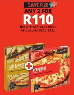 Checkers Bella Vita Frozen Pizza offer