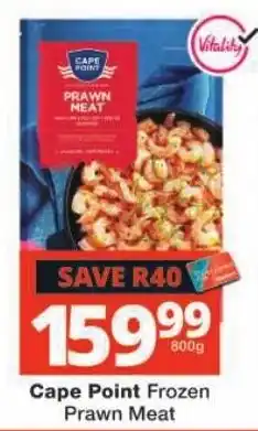 Checkers Cape Point Frozen Prawn Meat offer