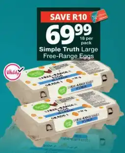 Checkers Simple Truth Large Free-Range Eggs offer