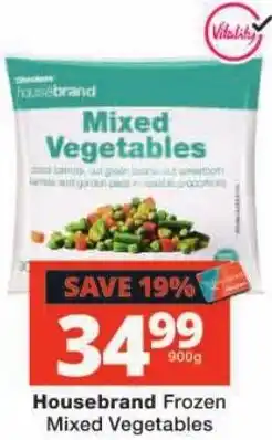 Checkers Housebrand Frozen Mixed Vegetables offer