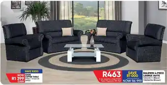 Baldwin 4-Piece Lounge Suite
