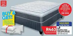 Furnmart Atlanta 152cm Firm Queen Bed Set offer