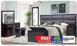 Furnmart CLASSIC 6-PIECE BEDROOM SUITE offer