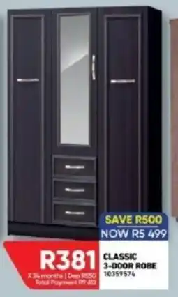 Furnmart CLASSIC 3-DOOR ROBE offer