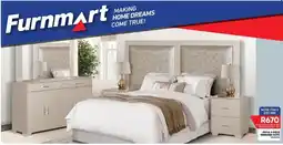 Furnmart Priya bedroom suite offer