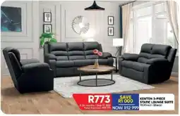 Furnmart Kenton 3-Piece Static Lounge Suite offer