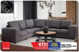 Furnmart HAZEL 6-PIECE CORNER LOUNGE SUITE offer