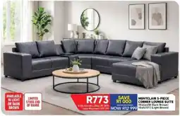 Furnmart Montclair 5-Piece Corner Lounge Suite offer