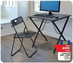 Furnmart I COMPUTER DESK + CHAIR offer