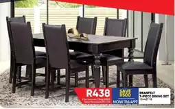 Furnmart BRANFELT 7-PIECE DINING SET offer