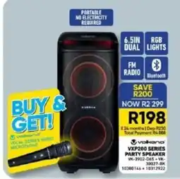 Furnmart Volkano VXP200 Series Party Speaker offer